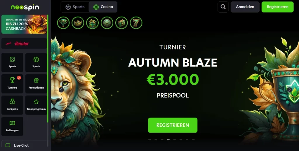 Neospin Casino Deutsche Website